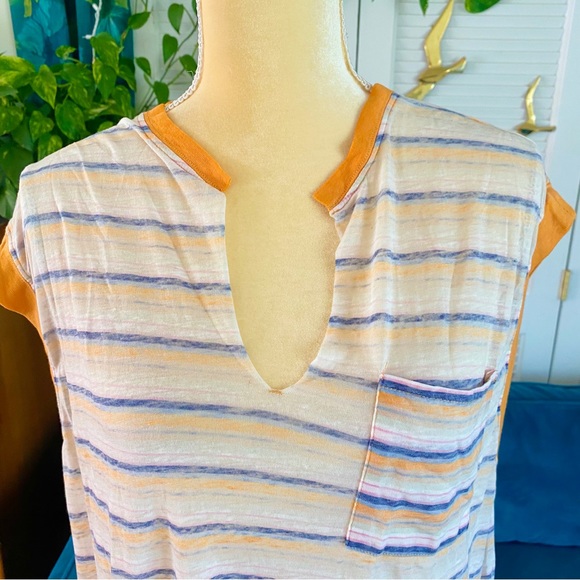 Urban Outfitters | Out From Under Melly Muscle Pocket Top Tee Stripe Medium New - Picture 7 of 15